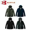 480 フーデッドジャケット ユニセックス BURTLE バートル 防寒着 S～3XL ポリエステル100％ ストレッチマットシェル