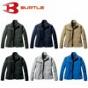 9711 ジャケット ユニセックス BURTLE バートル 秋冬作業服 作業着 S～5Lポリエステル100％ 2WAYストレッチコンパクトダブルウィーブ