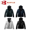 3260 ストレッチフーディ防寒ジャケット ユニセックス BURTLE バートル 軽防寒着 S～3XL ポリエステル100％ 高密度ストレッチニット