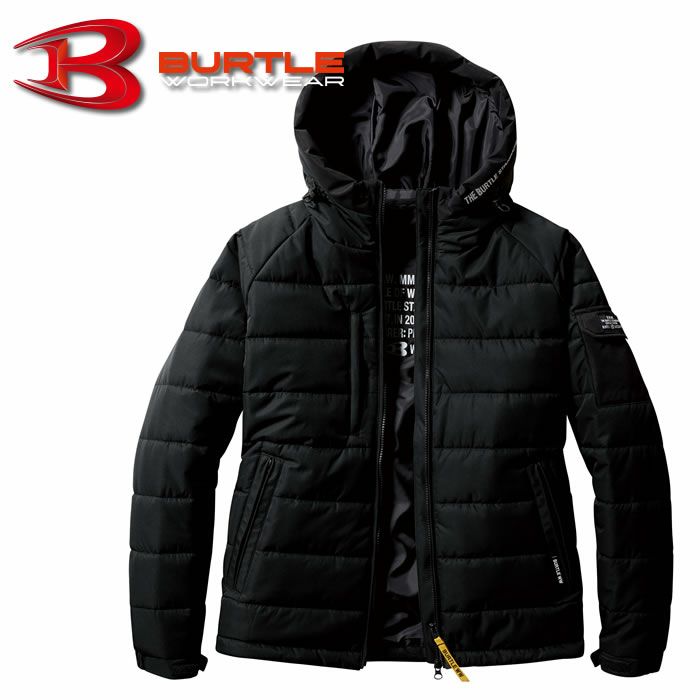 5030 防寒フーディジャケット（ユニセックス） BURTLE バートル 防寒着 S～3XL ポリエステル100％ マイクロリップライトシェル