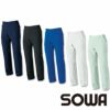 968-98 カーゴパンツ ノータック 脇ゴム 桑和 SOWA 春夏 作業服 作業着 GS～G3L S～6L ポリエステル90％・綿10％ サマー裏綿