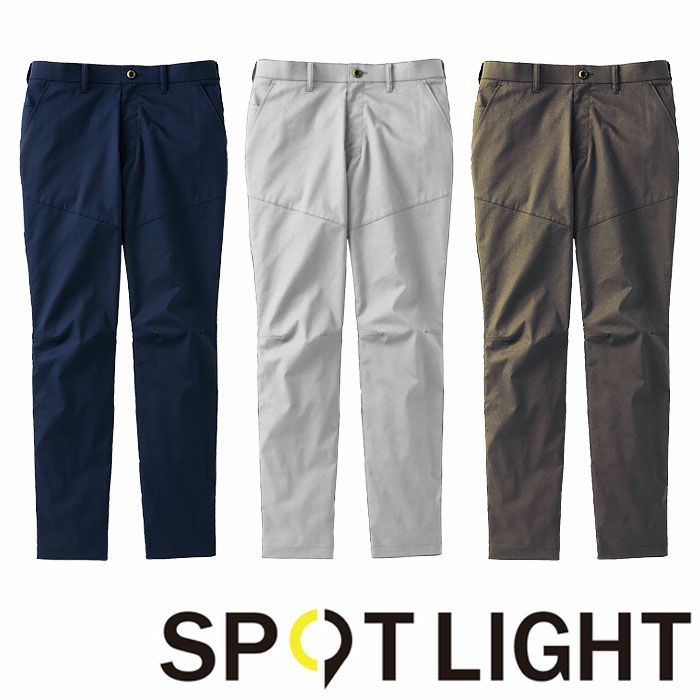 SPT12434 パンツ ノータック SUN-S サンエス 春夏 作業服 作業着 SS～6L ポリエステル65％・綿35％ エコストレッチアゼック