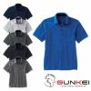 GK10180 エコ半袖制電ポロシャツ SUN-S サンエス GUNKEI グンケイ 春夏 作業服 作業着 SS～8L ポリエステル100％ 制電ハニカムメッシュ