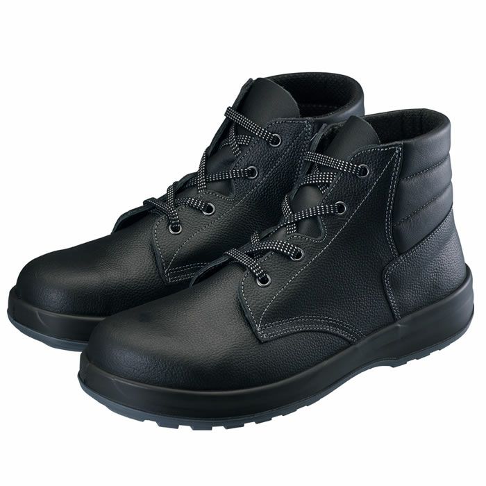 SS22 中編上靴 黒 Simon シモン 安全靴 安全中編上げ 23.5cm～30.0cm