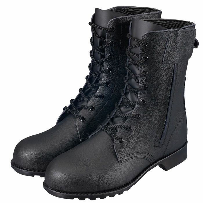 533C01 長編上靴 Simon シモン 安全靴 安全長編み上げ 外チャック付き 23.5cm～28.0cm