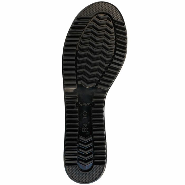 3055 半長靴 黒床 Simon シモン 安全靴 安全半長靴 24.5cm～28.0cm