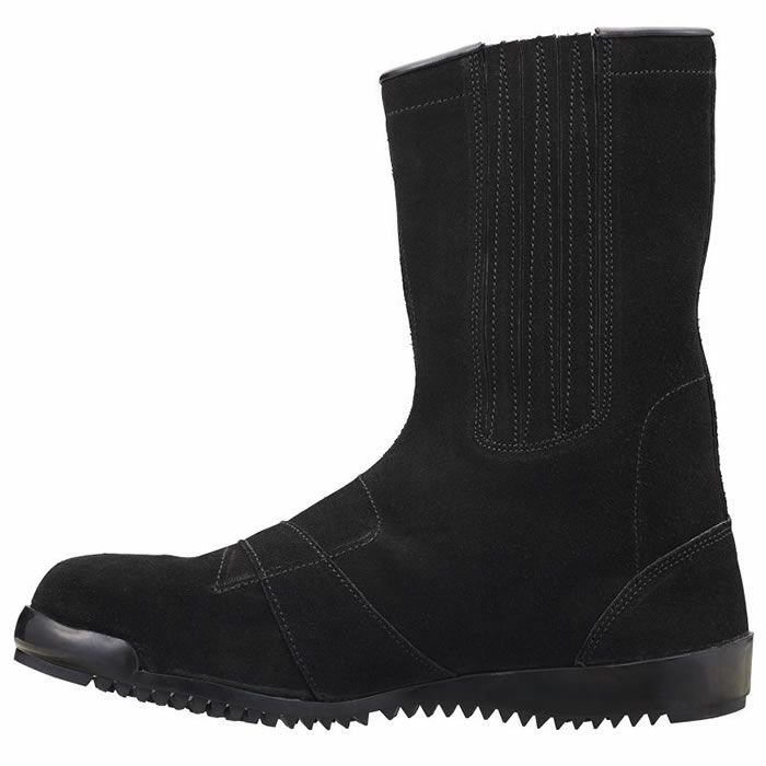 3055 半長靴 黒床 Simon シモン 安全靴 安全半長靴 24.5cm～28.0cm