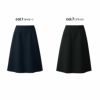 SA707S Aラインスカート 総ゴム 神馬本店 selectstage MIKATA オールシーズン 事務服 制服 SS～7L ポリエステル100％ トロピカル2WAYストレッチ