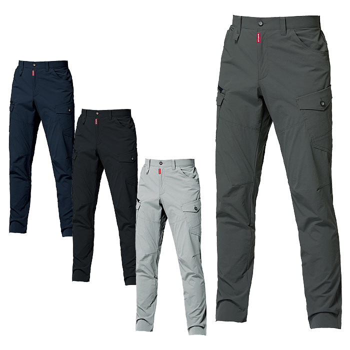 5032 カーゴパンツ ユニセックス BURTLE バートル 春夏 作業服 作業着 SS～8L ナイロン（CORDURA）88％・ポリウレタン12％ コーデュラ4WAYストレッチリップ