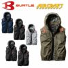 AC2064 エアークラフトACベスト ユニセックス BURTLE バートル 春夏作業服 作業着 ファン付き作業服 S～3XL ポリエステル100％ マイクロソフトシェル