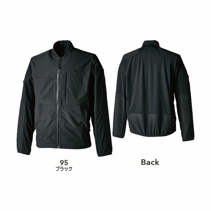 5036 ニッカーズハイブリッドジャケット TSDESIGN TSデザイン 春夏 作業服 作業着 S～6L ポリエステル100％ ストレッチタフ＋アイスエア