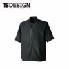 50356 ニッカーズハイブリッドショートスリーブジャケット TSDESIGN TSデザイン 春夏 作業服 作業着 S～6L ポリエステル100％ ストレッチタフ＋アイスエア