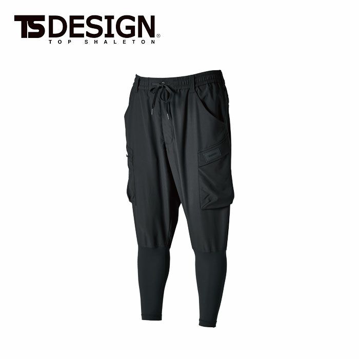 50334 ニッカーズハイブリッドカーゴパンツ TSDESIGN TSデザイン 春夏 作業服 作業着 SS～LL ポリエステル100％ ストレッチタフ＋アイスエア