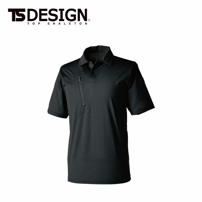 TSDESIGN|TSデザイン|8565 TS DEOドッツショートスリーブポロシャツ