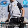 EBA5118 半袖ジャケット BIGBORN ビッグボーン 春夏 作業服 作業着 S～5L ポリエステル100％ デュスポ 裏チタン加工 空調風神服専用