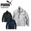 PW-4011A ワークジャケット PUMA プーマ 左胸無料刺繍可 オールシーズン 作業服 作業着 ワークウェア S～5L ポリエステル80％・綿20％