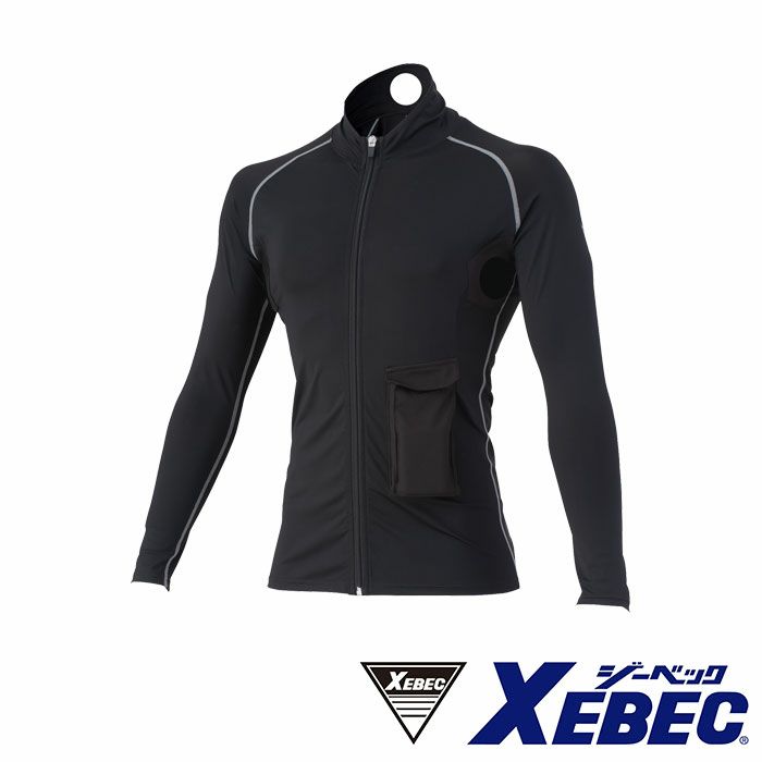 33006 ペルチェコンプレッション ジーベック XEBEC 春夏 作業服 作業着 S～6L コンプレッション単体 ナイロン75％・ポリウレタン25％