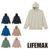 MJ0086 リサイクルタフタフーデッドジャケット LIFEMAX BONMAX 作業服 作業着 カジュアルウェア S～XXL ポリエステル100％ タフタ