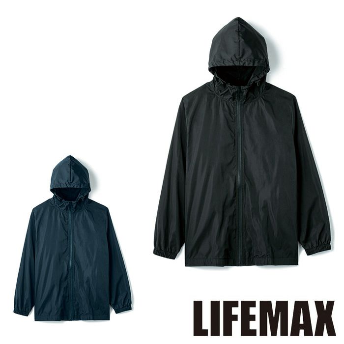 MJ0080 ストレッチフードジャケット LIFEMAX BONMAX 作業服 作業着 カジュアルウェア S～XL ポリエステル100％