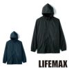 MJ0080 ストレッチフードジャケット LIFEMAX BONMAX 作業服 作業着 カジュアルウェア S～XL ポリエステル100％