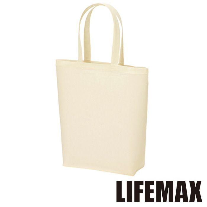 MA9008 コットンバッグM（ナチュラル） LIFEMAX BONMAX 作業服 作業着 カジュアルウェア F 綿100％