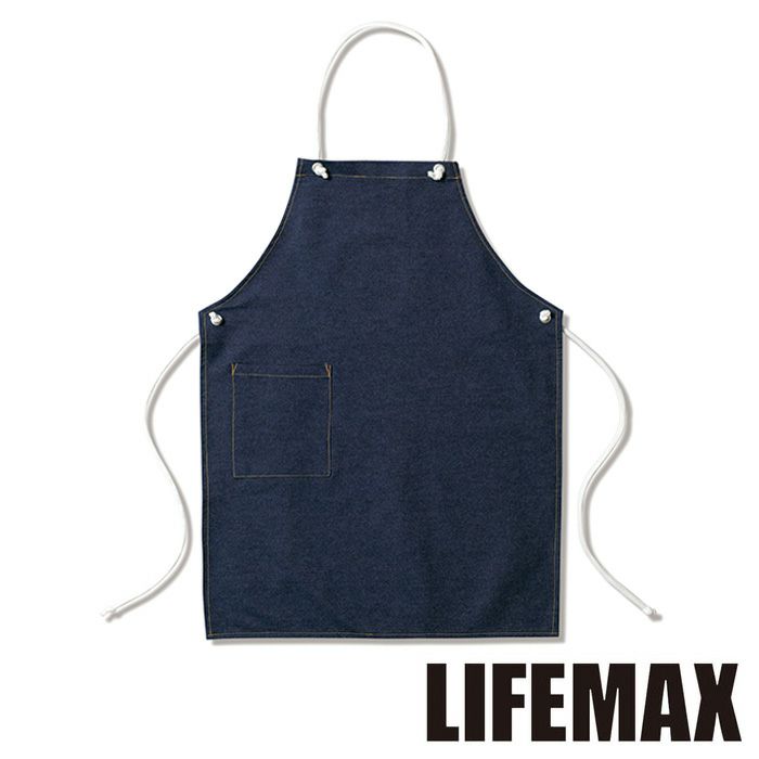 MK7003 デニムエプロン LIFEMAX BONMAX 作業服 作業着 カジュアルウェア F 綿100％