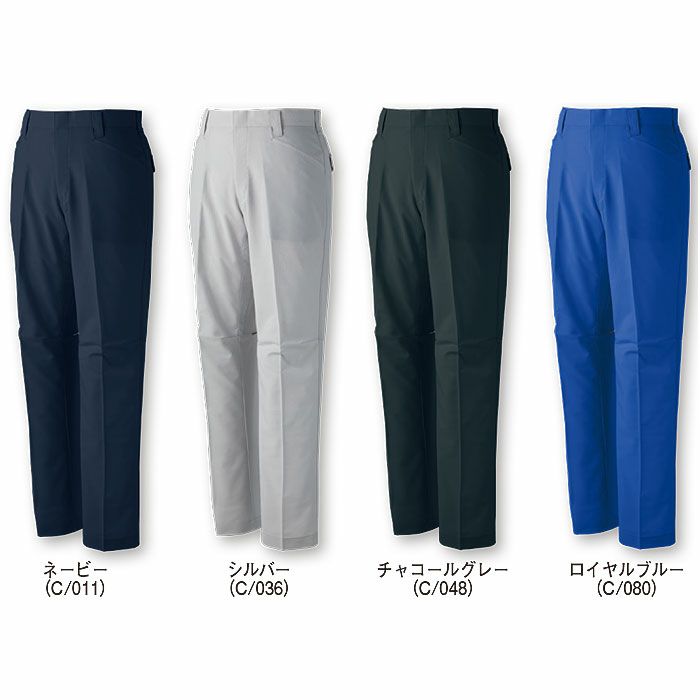 15001 エコ製品制電ストレッチノータックパンツ 自重堂 Jichodo 春夏 作業服 作業着 70～120cm ポリエステル85％・綿15％ プラントペットトロ