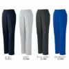 15006 エコ製品制電ストレッチレディースパンツ 裏付 自重堂 Jichodo 春夏 作業服 作業着 女性用 59～101cm ポリエステル85％・綿15％ プラントペットトロ