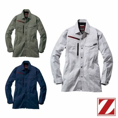 77200 エコ製品制電ストレッチ長袖ジャンパー 自重堂 Z-DRAGON 春夏