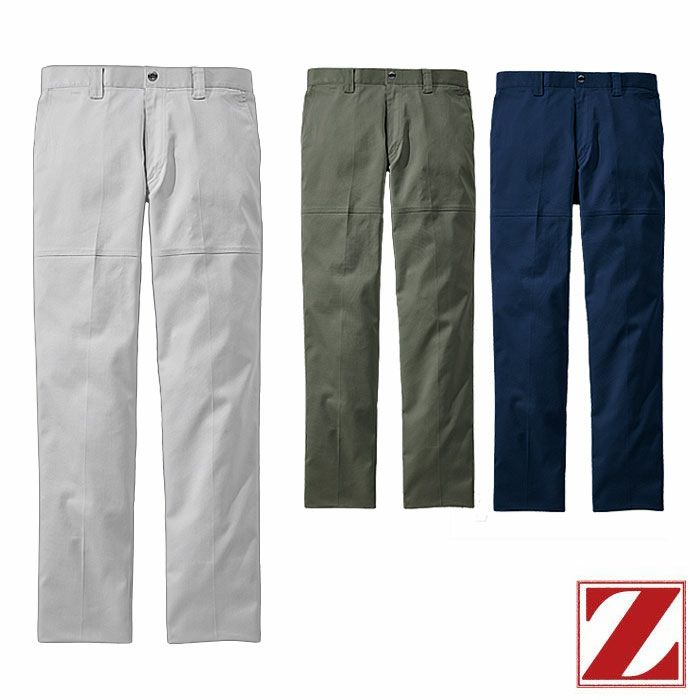 77201 エコ製品制電ストレッチノータックパンツ 自重堂 Z-DRAGON 春夏 作業服 作業着 L59～120cm ポリエステル80％・綿20％ エコストレッチサマーツイル