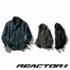 RE22519 長袖シャツ SUN-S サンエス REACTOR 作業服 作業着 オールシーズン S～5L ポリエステル99％・複合繊維1％ ポリエステルツイル