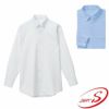 JB52501 メンズ長袖シャツ SUN-S サンエス 春夏 ビジネスシャツ 透け防止 形態安定 UVカット S～5L ポリエステル100％ トリコット