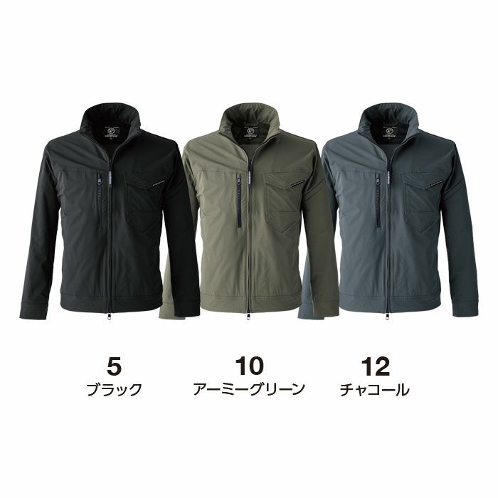 SR8007 フレックエアージャケット EVENRIVER イーブンリバー 秋冬 作業服 作業着 S～5L ポリエステル100％