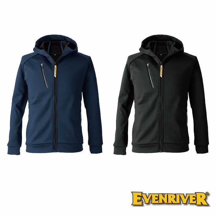 EX78 ギアテックパーカー EVENRIVER イーブンリバー 秋冬 作業服 作業着 防寒着 S～4L ポリエステル95％・ポリウレタン5％