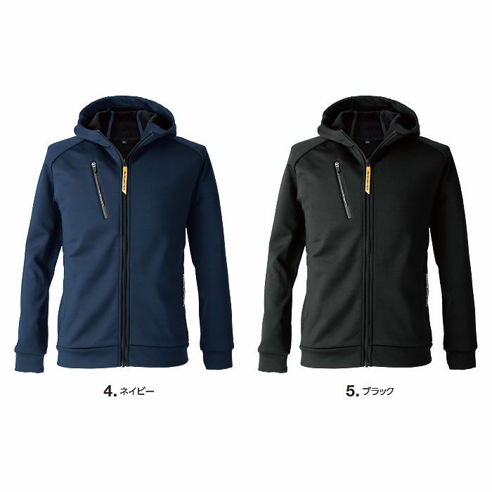 EX78 ギアテックパーカー EVENRIVER イーブンリバー 秋冬 作業服 作業着 防寒着 S～4L ポリエステル95％・ポリウレタン5％