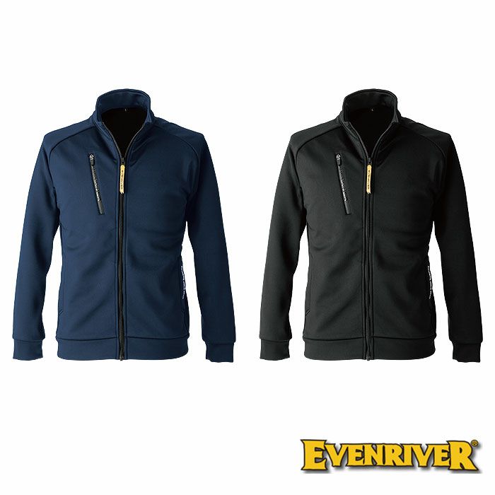 EX77 ギアテックジャケット EVENRIVER イーブンリバー 秋冬 作業服 作業着 防寒着 S～4L ポリエステル95％・ポリウレタン5％