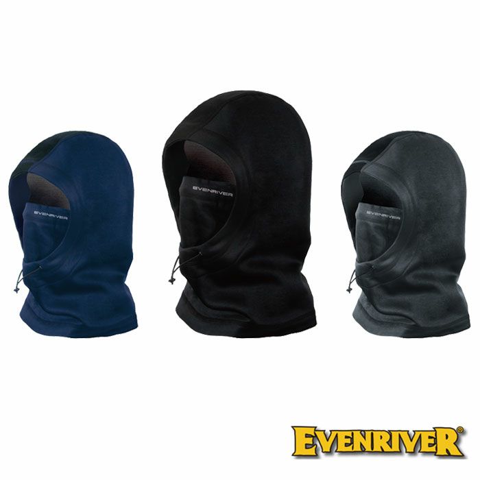 GTV01 ヒートボディフーディネックウォーマー EVENRIVER イーブンリバー 秋冬 作業服 作業着 Fサイズ ポリエステル95％・ポリウレタン5％