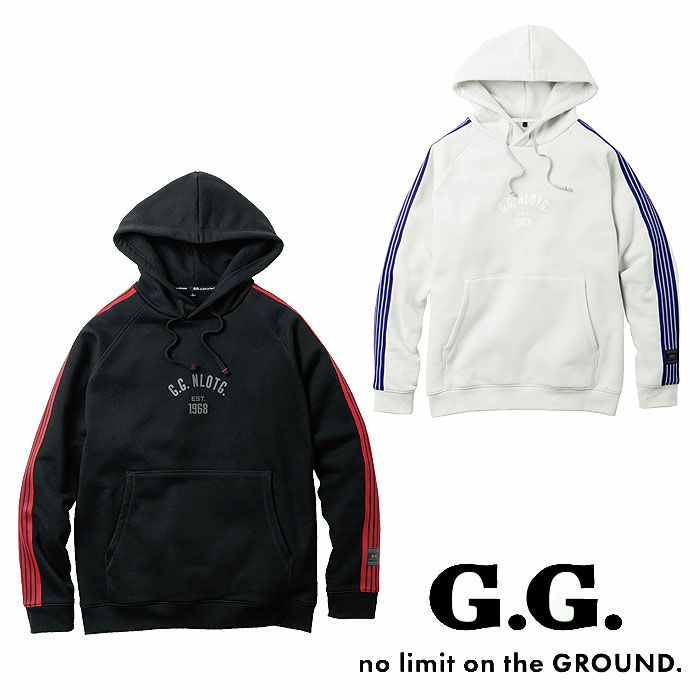  1524-14 パーカー プルオーバー 桑和 SOWA G.GROUND パーカー S～4L 綿60％・ポリエステル40％