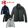 1911 ジャケット ユニセックス BURTLE バートル 秋冬 作業服 作業着 S～5L ポリエステル100％ エコストレッチダブルツイル