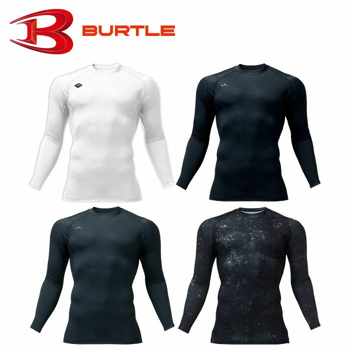 4112 フィッテッド ALL SEASON ユニセックス BURTLE バートル インナーウェア オールシーズン S～XXL ポリエステル90％・ポリウレタン10％