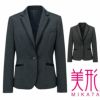 SA490J ジャケット 神馬本店 selectstage 事務服 制服 5号～23号 ポリエステル100％ メランジュニット