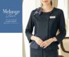  WN92J ジャケット 神馬本店 selectstage 制菌加工 事務服 制服 5号～21号 ポリエステル100％ メランジュニット