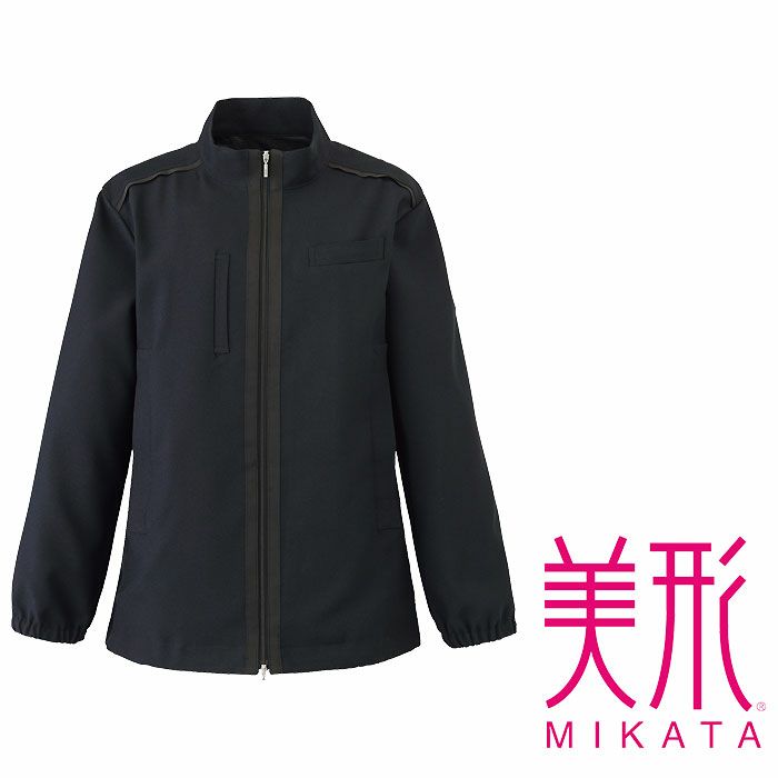 WN106J ジップアップジャケット 神馬本店 selectstage 事務服 制服 SS～5L ポリエステル100％ トロピカル2WAYストレッチ