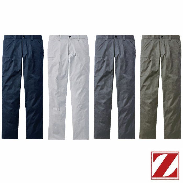 73401 エコストレッチノータックパンツ 自重堂 Z-DRAGON 秋冬 作業服 作業着 L59-L67 70-120cm ポリエステル80％・綿20％ エコ交織ストレッチツイル