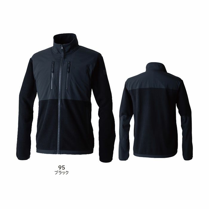 5546 ニッカーズフリースジャケット TSDESIGN TSデザイン 作業服 秋冬 防寒着 防寒服 S～6L ポリエステル100％ マイクロフリース