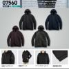 07560 ウォームライトパーカー SHINMEN シンメン SLASH 秋冬 作業服 作業着 フーディ S～5L ポリエステル93％・ポリウレタン7％