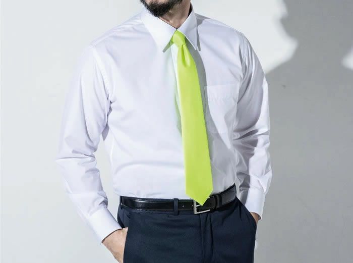 01515 イベント高視認ネクタイ DAIRIKI 大川被服 イベント 展示会 ポリエステル100％